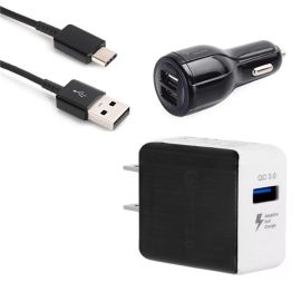 1m Cable for Micro USB V8 Metal shell Connector Braided Wire
