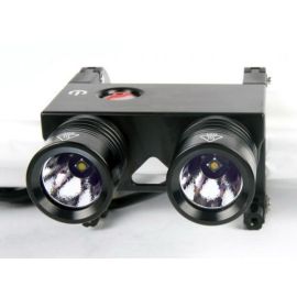 FEREI BL-200S 2 x Cree XP-G R5 700lm 3-Mode Memory White Bicycle Light