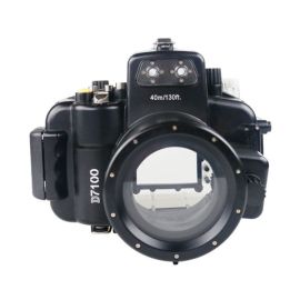 Meikon 40M Nikon D7100 Underwater Housing Waterproof Case 18-55