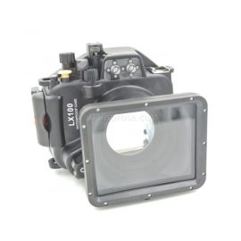 40m Meikon Panasonic LX100 Underwater Housing Waterproof Case 24-75