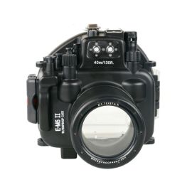 40m Meikon Olympus OMD EM5 Mark II Underwater Housing Waterproof Case 12-50