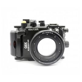 40m Meikon Canon G9X Underwater Housing Waterproof Case 8.8-36.8