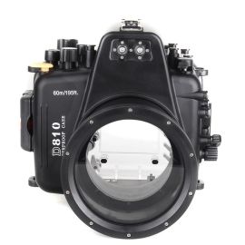 60m Meikon Nikon D810 Underwater Housing Waterproof Case
