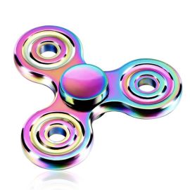 Steering Wheel Aluminum Fidget Spinners Fingertip Gyro Toys