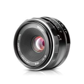 Meike 25mm f1.8 Large Aperture Wide Angle Manual Focus Lens For Olypums Panasonic Micro 4/3 Mount Mirrorless Cameras