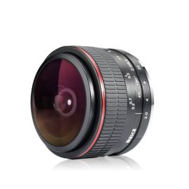 Meike 6.5mm f2.0 Wide Manual Focus Fisheye Lens Panasonic Olympus 