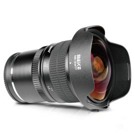 Meike 8mm f/3.5 fish-eye Lens For Panasonic/Olympus Mirrorless Camera