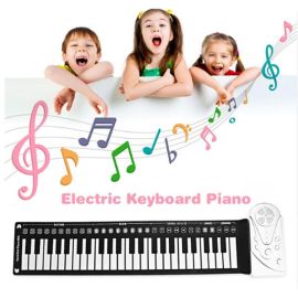 49 Keys Foldable Electronic Roll Up Keyboard Piano