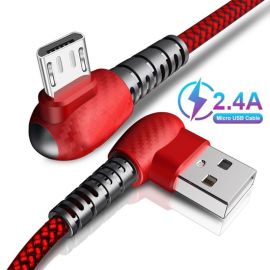 2A Fast Charging Data Wire Cord LED Micro USB Charger Cable