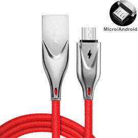 Portable Keychain Flat Wire Micro USB Type C Charger Cable Charging Data Cord
