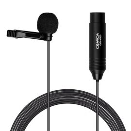 COMICA CVM-V02O omnidirectional lavalier lapel microphone condenser mic XLR