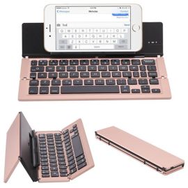 Rechargeable Aluminum Portable Bluetooth Keyboard