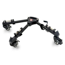 VX-600 foldable 3wheels pulley tripod base stand leg mounts video camera