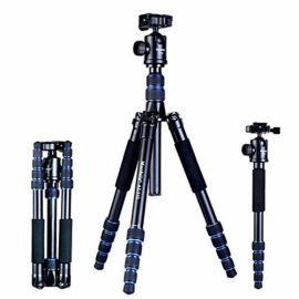 Manbily AZ-310 Professional DSLR Camera Tripod Monopod+360° Ballhead