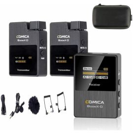 Comica BoomX-D2 2.4G wireless microphone transmitter receiver set 