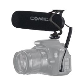 Comica CVM-V30 LITE microphone super-cardioid condenser on-camera shotgun mic