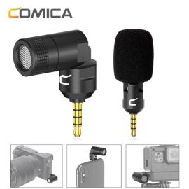 COMICA CVM-VS07 mini microphone mic TRRS plug GoPro camera DSLR
