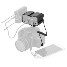Comica CVM-AX1 audio on-camera mixer adapter universal dual channels