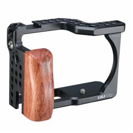 UURig C-fp exclusive metal cage wooded handle rig cold shoe mount for sigma