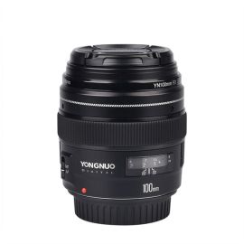 YongNuo 100mm F2 AF/MF Medium Telephoto Fixed Focal Lens for Canon