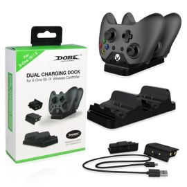 dual controller fast charger charging dock station