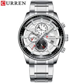 CURREN 8362 waterproof chronograph men quartz watch