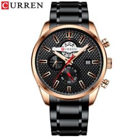 CURREN 8352 stainless steel chronograph mens quartz watch