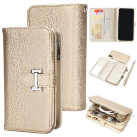 zipper leather wallet case for iPhone 11 pro max 8 7 6 plus C21