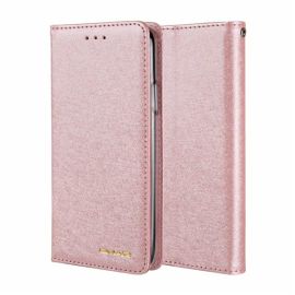 silk PU leather magnetic flip wallet case for iPhone 12 11 pro max 8 7 6 plus C22