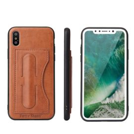 Stand Card Slot Back Cover Wallet Case For iPhone 12 11 pro max mini 8 7 6 plus C40