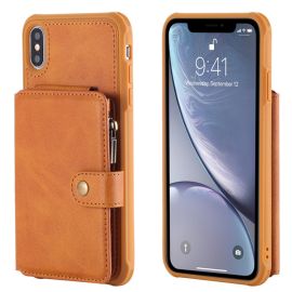 flip leather wallet case pouch for iPhone 11 pro max 8 7 6 plus C48