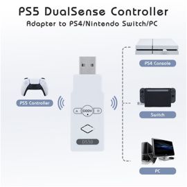 coov DS50 wireless controller adapter PS5 switch xbox