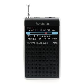 RETEKESS PR15 FM AM portable pocket radio