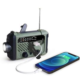 portable radio AM FM NOAA emergency lamp flashligh