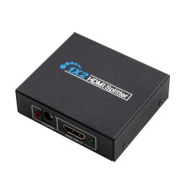 1 in 2 out video box splitter hdmi switcher adapter 