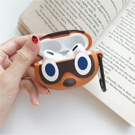 cute cartoon raccoon dog earphone case for airpods pro 2 1