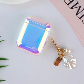 laser keychain silicone case for airpods 1 2 pro