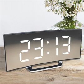 digital led alarm clock table watch