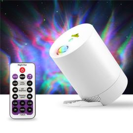 starry sky projector water wave bluetooth led night light