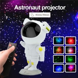 astronaut galaxy laser projector starry sky night light