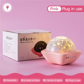 starry sky projector galaxy led night light bluetooth speaker for kids