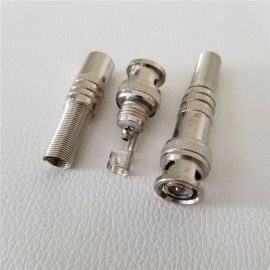 bnc male connector for coaxial cable cctv adapter