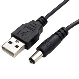 1m 5v usb to dc charging cable