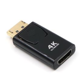 4K dp to hdmi-compatible converter adapter