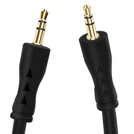 1.8m vehicle 3.5mm aux male to male audio cable