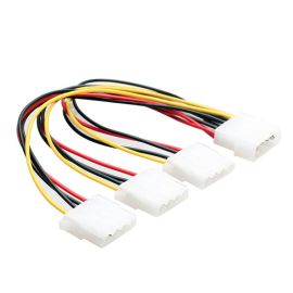 4P ide chassis power cord 1 to 3 sata interface cable
