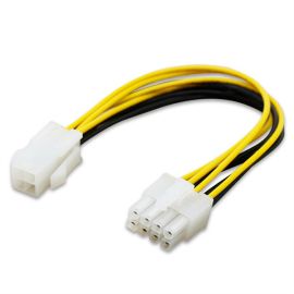 ATX 4 Pin Male to 8 Pin Female CPU Power Cable