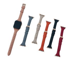wrist straps leather bands for iwatch 7