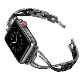women slim bracelet stainless steel strap metal band for iwatch
