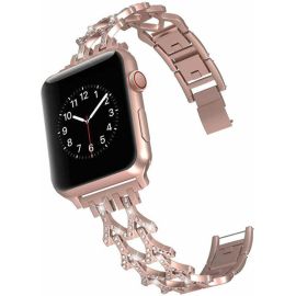 bling lady bracelet metal strap for iwatch apple watch